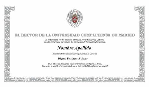 Diploma Digital Business Sales